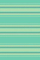 Finish textile fabric , aesthetic stripe texture pattern. Occupation seamless vertical lines background in teal and light colors. vector