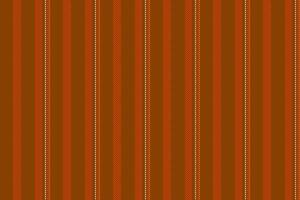 Path texture stripe background, site lines fabric seamless. Dedding textile pattern vertical in orange and bright colors. vector