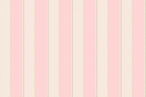 Delicate vertical stripes in soft pink and beige with subtle texture. A classic and versatile pattern, perfect for backgrounds, designs, and feminine aesthetics. vector