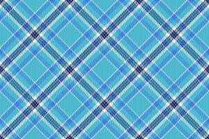 Vibrant teal and blue plaid pattern. Perfect for textile design, fashion, website backgrounds, or any project needing a fresh, stylish texture. vector