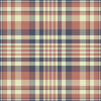 Elegant muted plaid pattern in warm earthy tones. Perfect for textile design, apparel, home decor, or website backgrounds. This seamless texture evokes a sense of rustic charm and sophistication. vector