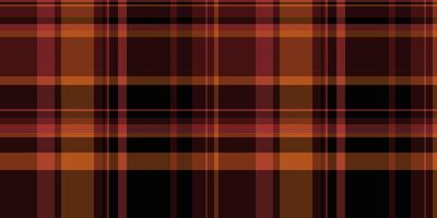 Fancy fabric background plaid, no people tartan seamless texture. Season pattern check textile in black and red colors. vector