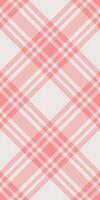 Harmony plaid tartan pattern, vintage fabric texture. Sexy textile background check seamless in white and red colors. vector