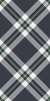 Stylish dark gray, white, and lime green plaid pattern. Perfect for textile design, fashion, backgrounds, and website designs. Clean lines create a modern, sophisticated feel. vector