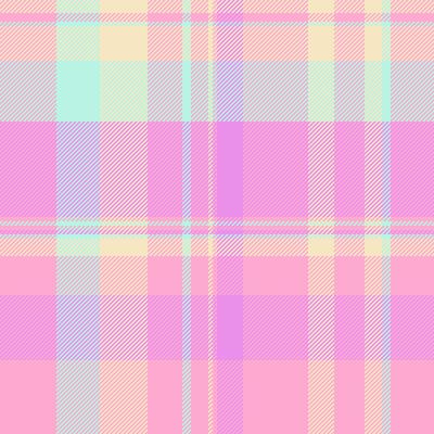 Pastel plaid pattern, seamless. Light, cheerful, and versatile. Use as a background, texture, or overlay. Great for spring, summer, and feminine designs.