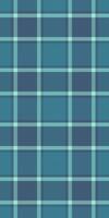 Serene background fabric tartan, bathroom textile texture pattern. Kitchen seamless check plaid in cyan and light colors. vector