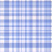 Elegant blue and white plaid pattern. Classic textile design ideal for backgrounds, fabrics, and wrapping paper. Versatile, calming, and visually appealing. vector