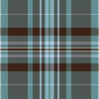 Elegant teal and brown plaid pattern. Perfect for textile design, apparel, website backgrounds, or packaging. This sophisticated, repeating texture evokes feelings of warmth and style. vector
