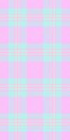 Pastel pink and mint green plaid pattern. A cheerful, soft texture ideal for backgrounds, textiles, or websites. Evokes feelings of sweetness, innocence, and spring. vector