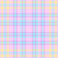 Pastel plaid pattern. Soft, dreamy colors create a cheerful, whimsical mood perfect for backgrounds, textiles, or stationery. Ideal for projects needing a light, playful aesthetic. vector