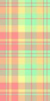 Pastel plaid pattern. Soft, cheerful colors ideal for textile design, fashion, branding, and website backgrounds. Evokes feelings of spring, happiness, and gentle femininity. vector