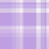 Gentle plaid pattern with soft lavender and white. Classic texture suitable for backgrounds, textiles, digital art, or design projects. Versatile timeless. vector