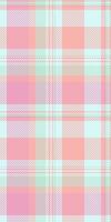 Cool check tartan fabric, endless plaid texture . Installing seamless background textile pattern in light and red colors. vector