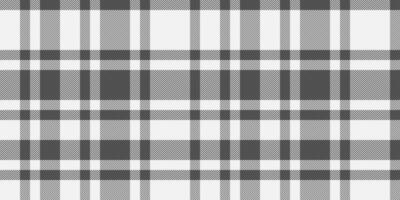 Classic grayscale plaid pattern. Elegant, versatile design ideal for website backgrounds, textile prints, or stationery. Clean lines and subtle texture create a sophisticated aesthetic. vector