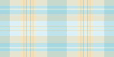 Serene pastel plaid pattern in soft blues and creams. Ideal for backgrounds, textiles, and website designs. Evokes feelings of calmness and tranquility. vector