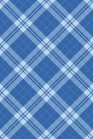 Elegant blue and white plaid pattern. Perfect for textile design, apparel, website backgrounds, or wrapping paper. This classic diagonal check evokes feelings of sophistication and tradition. vector