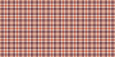 Sixties fabric seamless texture, clothing textile tartan background. Coat pattern plaid check in white and red colors. vector