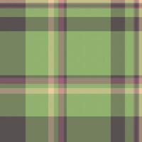 Classic tartan pattern in shades of green, beige, and gray. Textile design ideal for backgrounds, textures, or fabric swatches. Versatile for fashion and design projects. vector