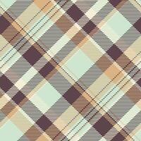 Classic plaid pattern with a soft color palette, great for backgrounds, textiles, or design elements. Versatile and timeless texture. vector