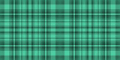 Seamless teal and dark green plaid pattern. Perfect for textile design, website backgrounds, or any project needing a sophisticated, geometric texture. Subtle color variation adds visual interest. vector