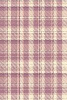 Xmas background pattern fabric, fall plaid tartan check. Fuzzy seamless texture textile in light and pastel colors. vector
