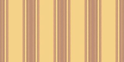Dresentation fabric textile lines, colourful seamless vertical pattern. Ttalian stripe texture background in amber and pink colors. vector