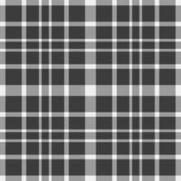 Classic black and white plaid pattern. Elegant, timeless design perfect for textiles, web backgrounds, or packaging. This versatile image evokes feelings of tradition and sophistication. vector