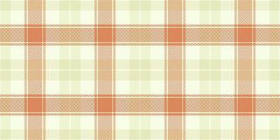 Subtle pastel plaid pattern in peach and pale green. Ideal for textile design, website backgrounds, or stationery. Evokes feelings of warmth, calmness, and rustic charm. vector