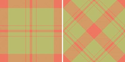 Seamless tartan patterns featuring contrasting colors, conveying classic style heritage. Ideal for backgrounds, textiles, or digital designs. vector