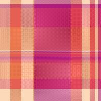 Vibrant warmtoned plaid pattern. Perfect for textile design, fashion, branding, and website backgrounds. This seamless texture offers a modern, stylish aesthetic with a touch of retro charm. vector