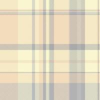 Subtle pastel plaid pattern. Elegant neutral tones create a calming and versatile design perfect for websites, textiles, or packaging. vector