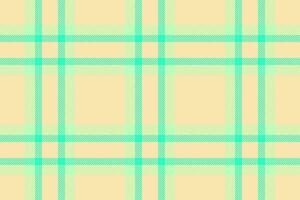 Classic tartan pattern in soft beige and mint green hues. Ideal for backgrounds, textiles, or designs needing a traditional, calming touch. Versatile and stylish. vector