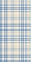 Subtle blue and cream plaid pattern. Perfect for textile design, website backgrounds, or crafting projects. Evokes a feeling of calm and sophistication. vector