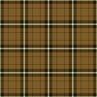 Classic plaid pattern with warm, earthy tones. Perfect for backgrounds, textiles, and designs needing a traditional, comforting feel. Versatile backdrop for fall themes. vector