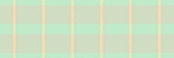 Subtle mint and beige plaid pattern. Perfect for backgrounds, website design, textiles, or packaging. This soft, pastel design evokes feelings of calmness and serenity. vector
