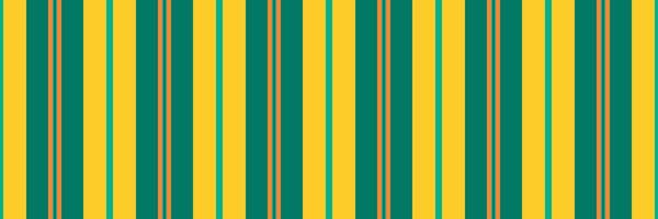 Tofa vertical textile fabric, installing seamless stripe texture. Cndustrial pattern lines background in teal and yellow colors. vector