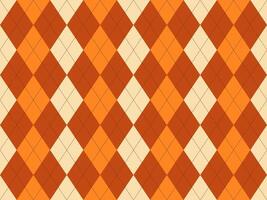 Vibrant autumnal argyle pattern. Perfect for fallthemed designs, backgrounds, textiles, and website layouts. This geometric design offers a classic yet modern feel, evoking warmth and sophistication. vector