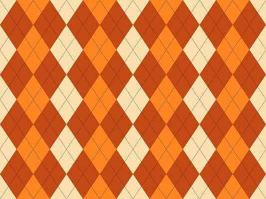 Vibrant autumnal argyle pattern. Perfect for fallthemed designs, backgrounds, textiles, and website layouts. This geometric design offers a classic yet modern feel, evoking warmth and sophistication.