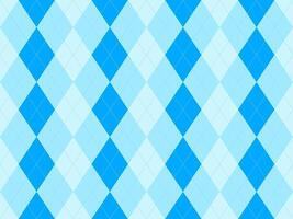 Serene blue argyle pattern. Perfect for backgrounds, textiles, or any project needing a sophisticated yet playful touch. The subtle color variations create visual depth. vector