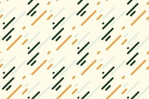 Abstract diagonal lines pattern. Modern, minimalist design with muted orange, green, and light blue hues on a cream background. Ideal for website backgrounds, textiles, or stationery. vector