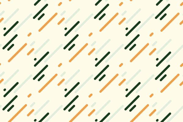 Abstract diagonal lines pattern. Modern, minimalist design with muted orange, green, and light blue hues on a cream background. Ideal for website backgrounds, textiles, or stationery.
