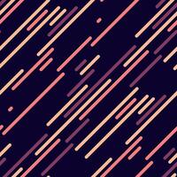 Abstract diagonal lines pattern. Modern, minimalist design in warm pastel tones on a dark background. Ideal for website backgrounds, textiles, and vibrant branding. vector