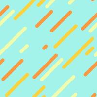 Vibrant diagonal lines in yellow, orange, and pale yellow on a light blue background create a dynamic, playful pattern. vector