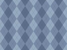 Elegant argyle pattern in calming blue hues. Perfect for backgrounds, websites, or textile designs. Subtle texture and sophisticated style create a sense of calm and understated luxury. vector