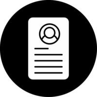 Proof of Concept Concept Validation Glyph Circle Inverted vector