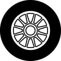 Centric Diatom Type of Algae Glyph Circle Inverted vector