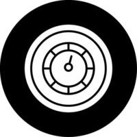 Latency Data Response Glyph Circle Inverted vector