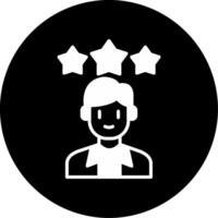 Course Academic Program Glyph Circle Inverted vector