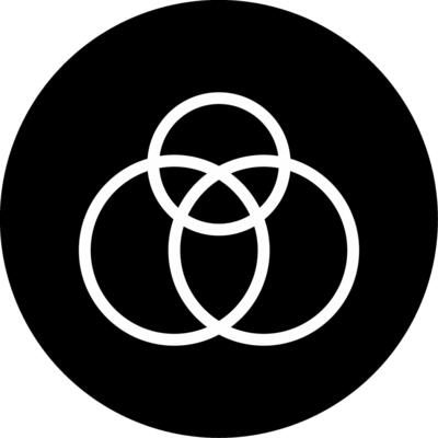 Venn Diagram Set Comparison Glyph Circle Inverted