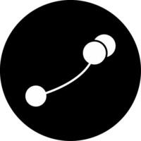 Enzyme Water Function Glyph Circle Inverted vector